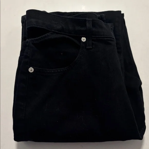 HELMUT LANG Cut Out Straight Leg Jeans - Picture 4 of 9